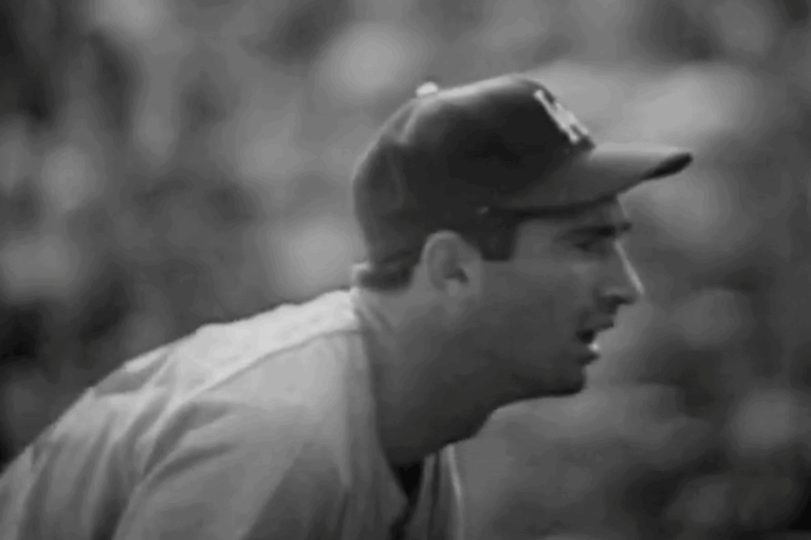 Iconic moment from Koufax vs. Marichal game, showcasing pitching brilliance.